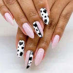 Chic and Playful: Cow Print Nail Ideas for a Trendy Look